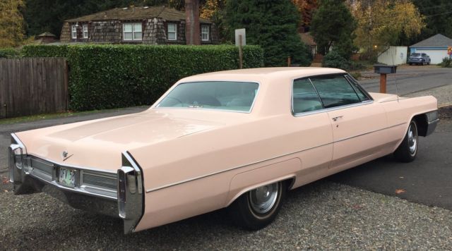 1965 Pink Cadillac DeVille Hardtop