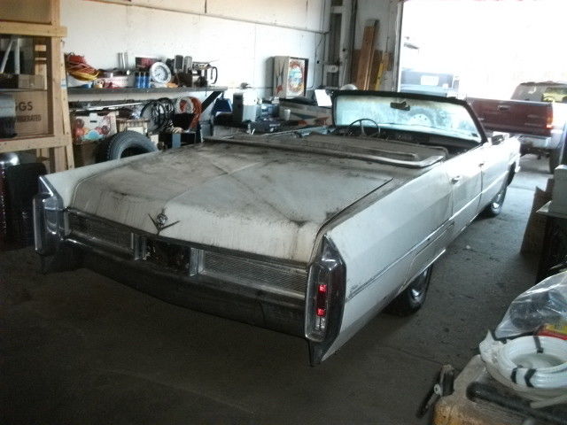 1965 White Cadillac DeVille
