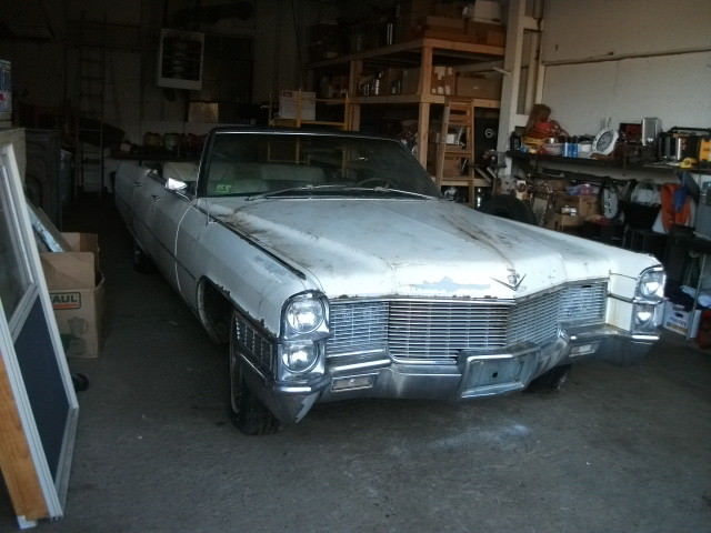 1965 White Cadillac DeVille