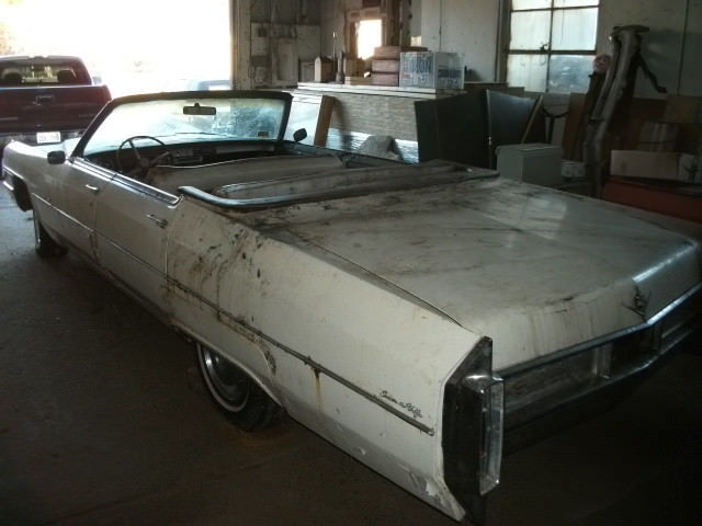 1965 White Cadillac DeVille