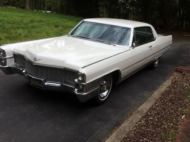 1965 White Cadillac DeVille