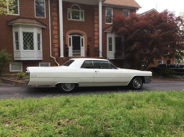 1965 White Cadillac DeVille