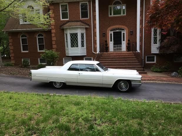 1965 White Cadillac DeVille