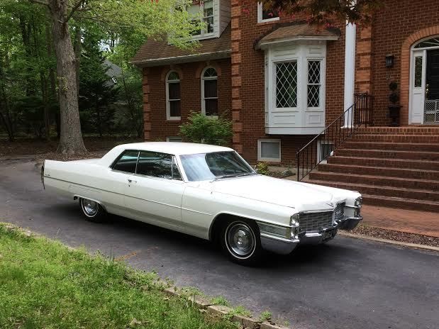 1965 White Cadillac DeVille