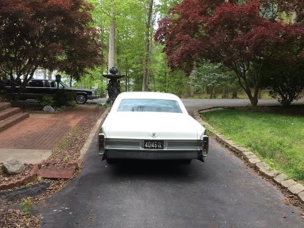 1965 White Cadillac DeVille