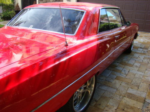 1965 Red Chevrolet Chevelle Coupe