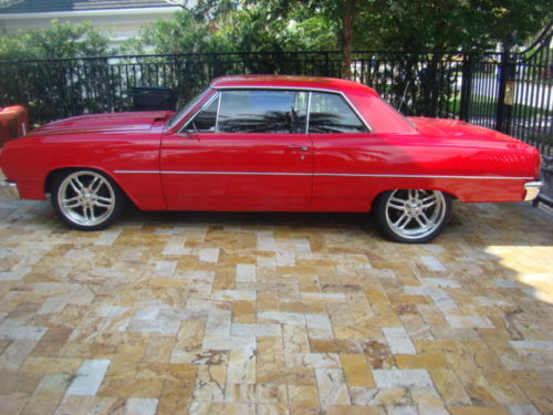 1965 Red Chevrolet Chevelle Coupe