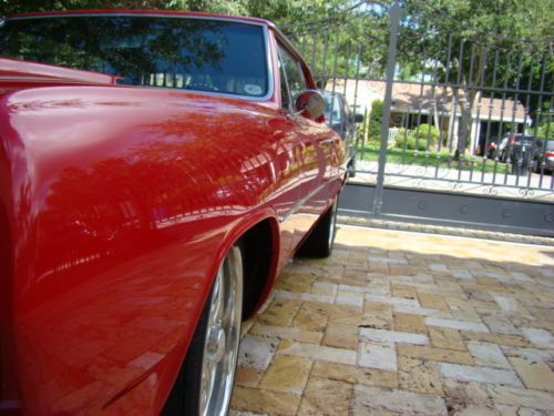 1965 Red Chevrolet Chevelle Coupe