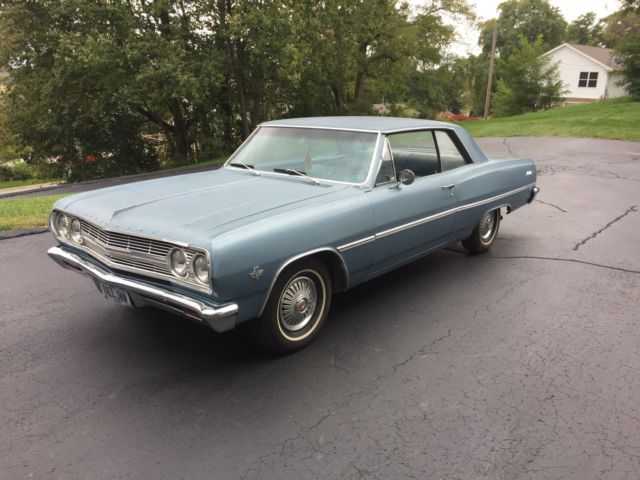1965 Blue Chevrolet Chevelle Coupe