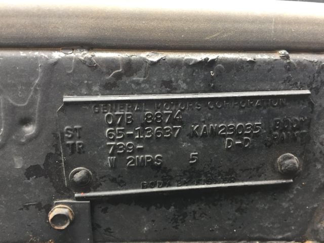 1965 Blue Chevrolet Chevelle Coupe