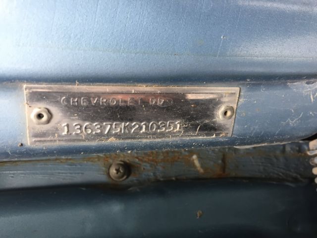 1965 Blue Chevrolet Chevelle Coupe