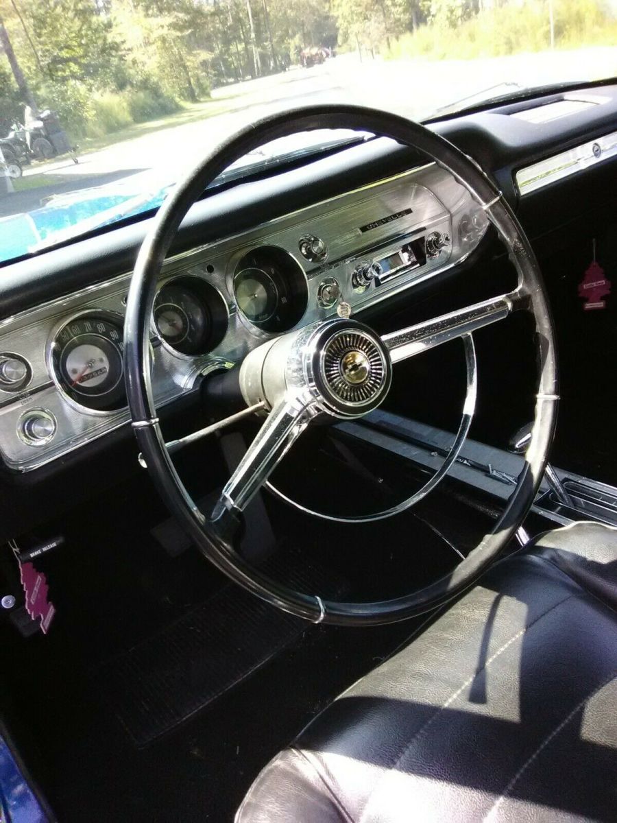 1965 Blue Chevrolet Chevelle Coupe