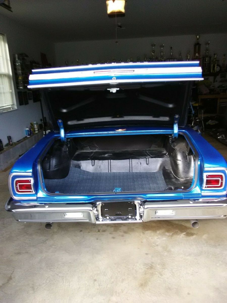 1965 Blue Chevrolet Chevelle Coupe