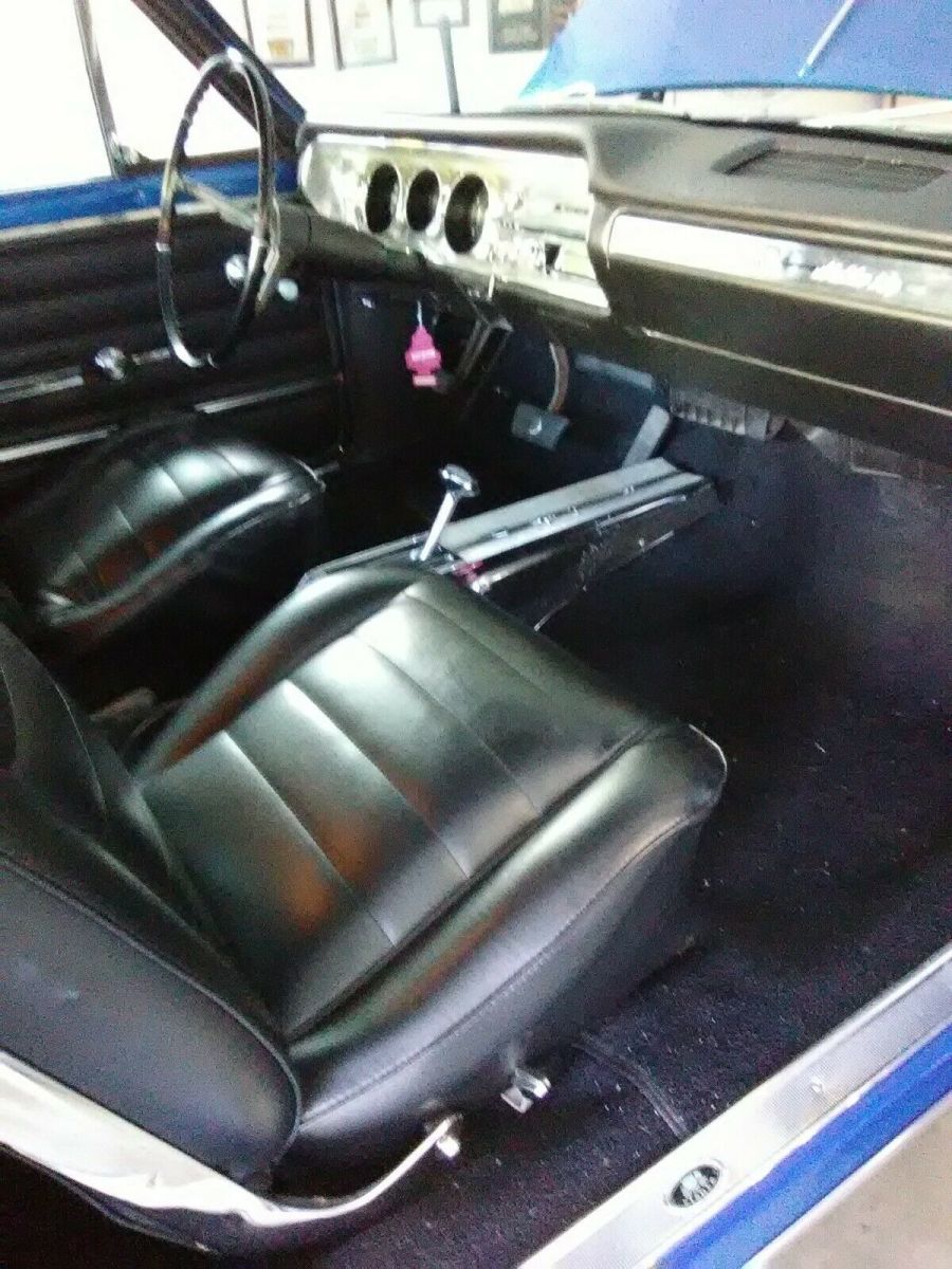 1965 Blue Chevrolet Chevelle Coupe