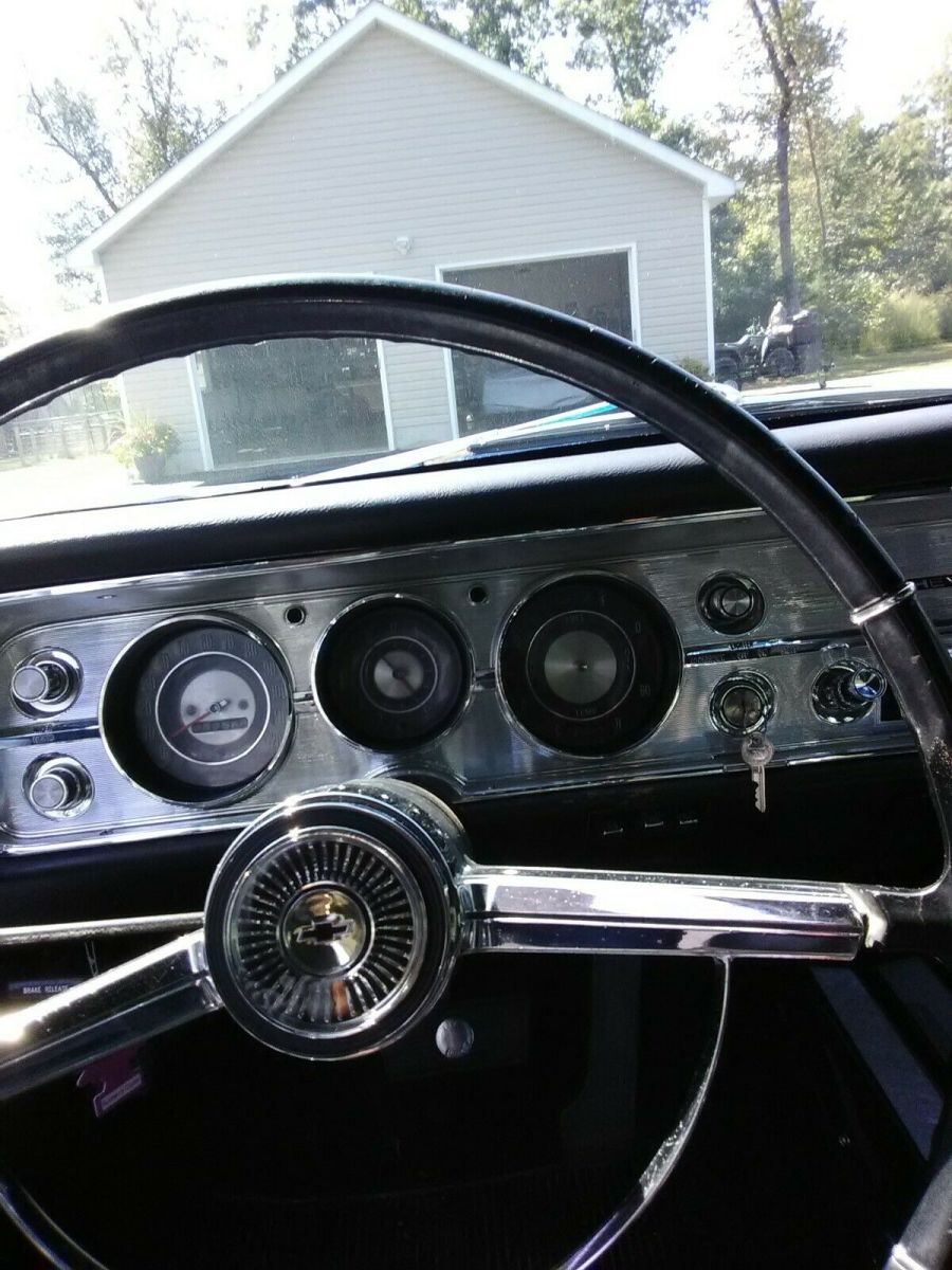 1965 Blue Chevrolet Chevelle Coupe