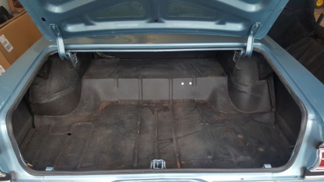 1965 Blue Chevrolet Chevelle Coupe