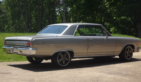 1965 Gray Chevrolet Chevelle Coupe