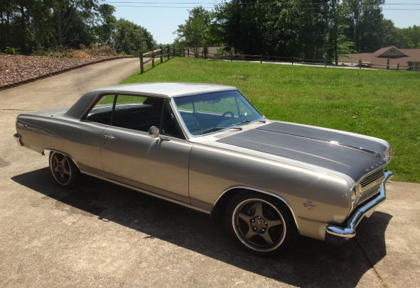1965 Gray Chevrolet Chevelle Coupe