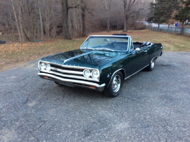 1965 Green Chevrolet Chevelle Convertible