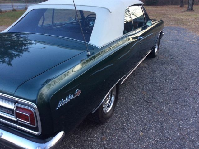 1965 Green Chevrolet Chevelle Convertible