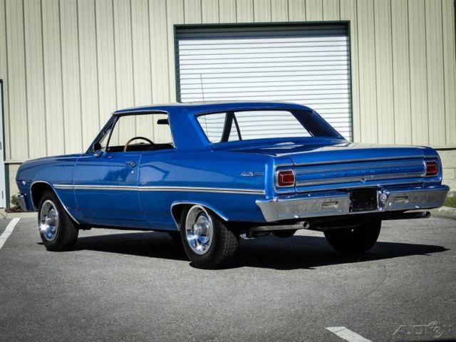 1965 Blue Chevrolet Malibu