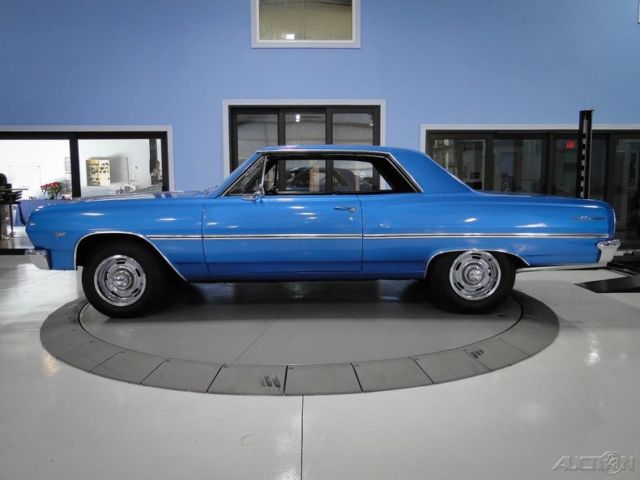 1965 Blue Chevrolet Malibu