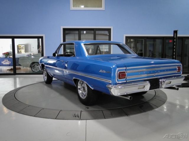 1965 Blue Chevrolet Malibu