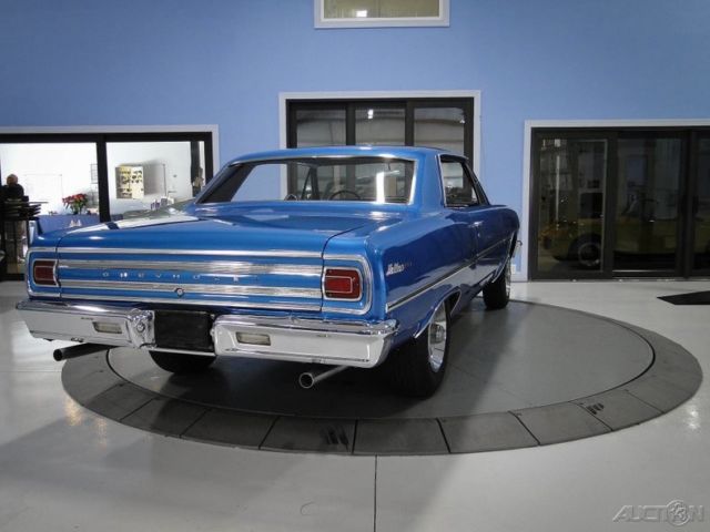 1965 Blue Chevrolet Malibu