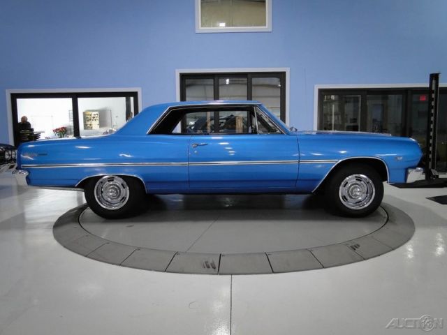 1965 Blue Chevrolet Malibu