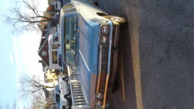 1965 Blue Chevrolet Impala Sedan