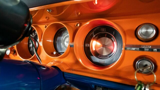 1965 Blue Chevrolet Chevelle Convertible