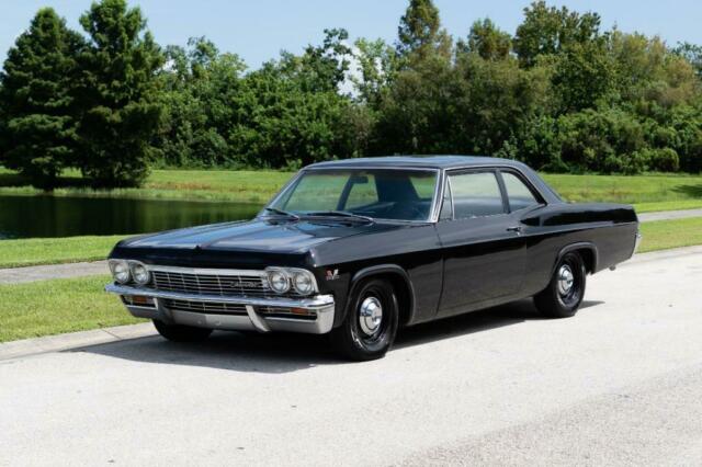 1965 Black Chevrolet Bel Air 396 Big Block 2 Dr