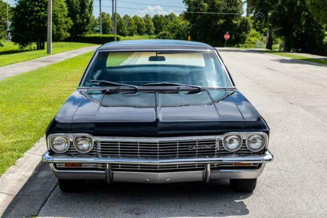 1965 Black Chevrolet Bel Air 396 Big Block 2 Dr