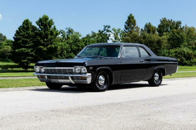 1965 Black Chevrolet Bel Air 396 Big Block 2 Dr