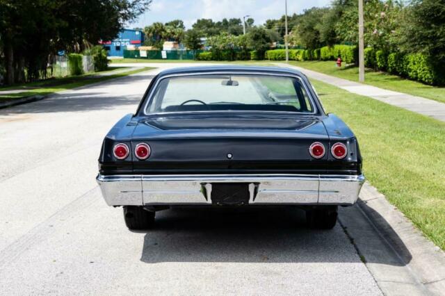 1965 Black Chevrolet Bel Air 396 Big Block 2 Dr