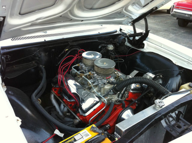 1965 White Chevrolet Impala Wagon