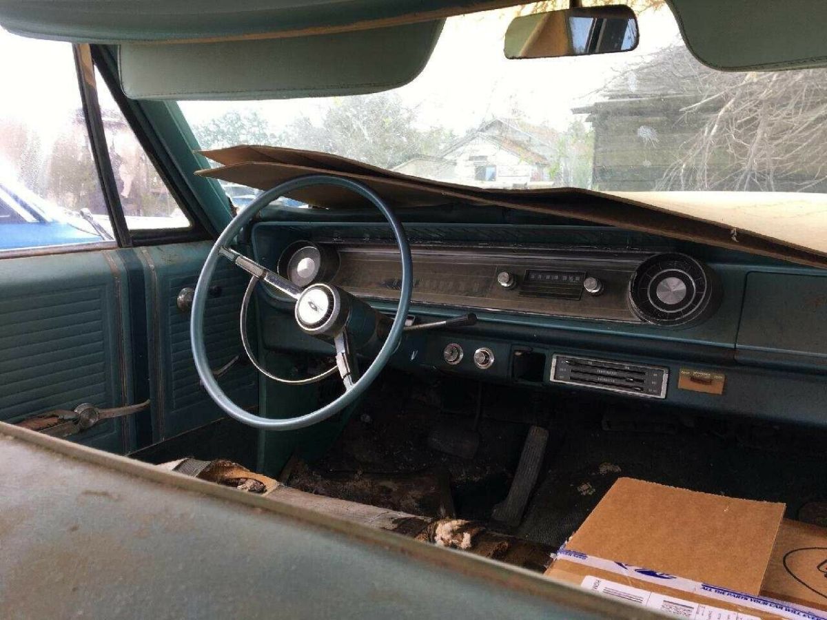 1965 Green Chevrolet Bel Air Sedan