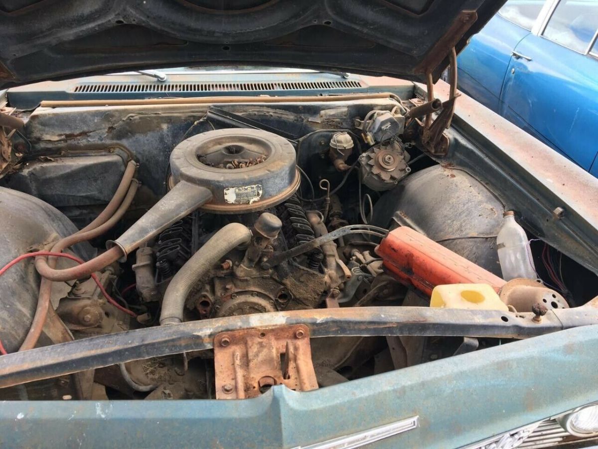 1965 Green Chevrolet Bel Air Sedan