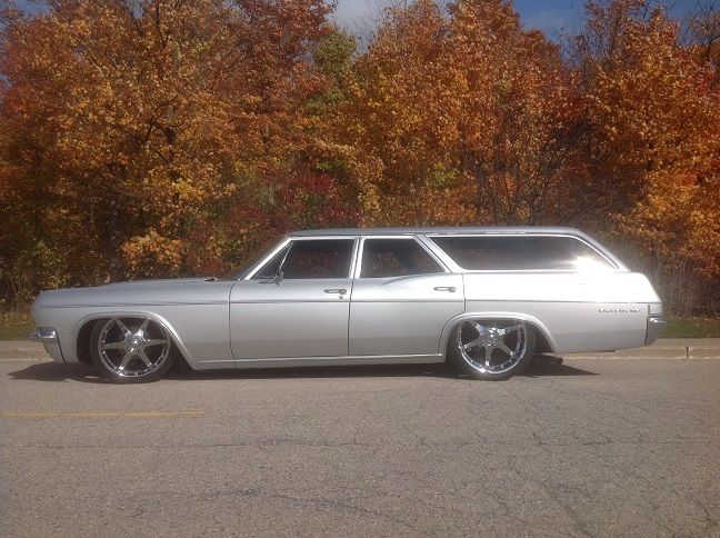 1965 Bright Silver Chevrolet Bel Air/150/210 Wagon