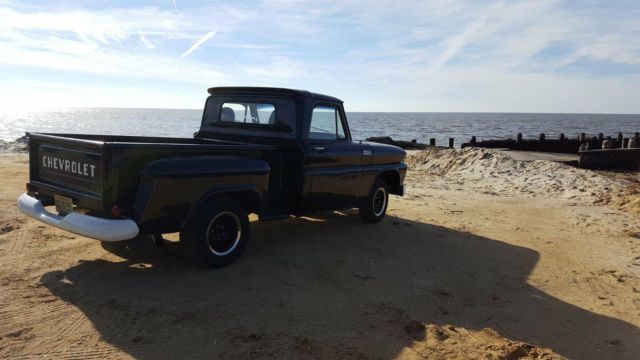 1965 Black Chevrolet C-10 Standard Cab Pickup