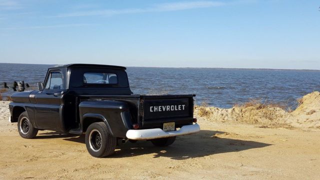 1965 Black Chevrolet C-10 Standard Cab Pickup