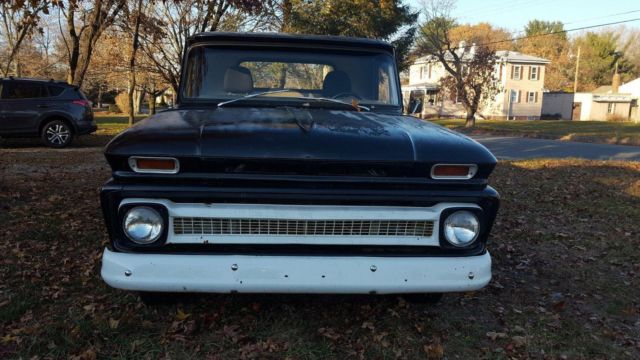 1965 Black Chevrolet C-10 Standard Cab Pickup