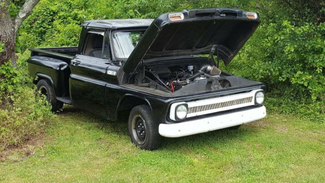 1965 Black Chevrolet C-10 Standard Cab Pickup