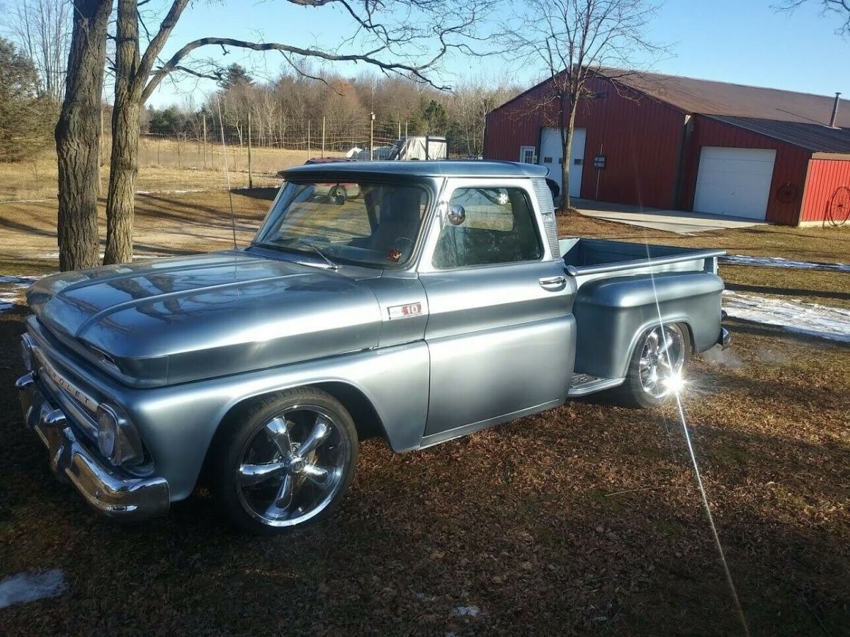1965 Blue Chevrolet C-10