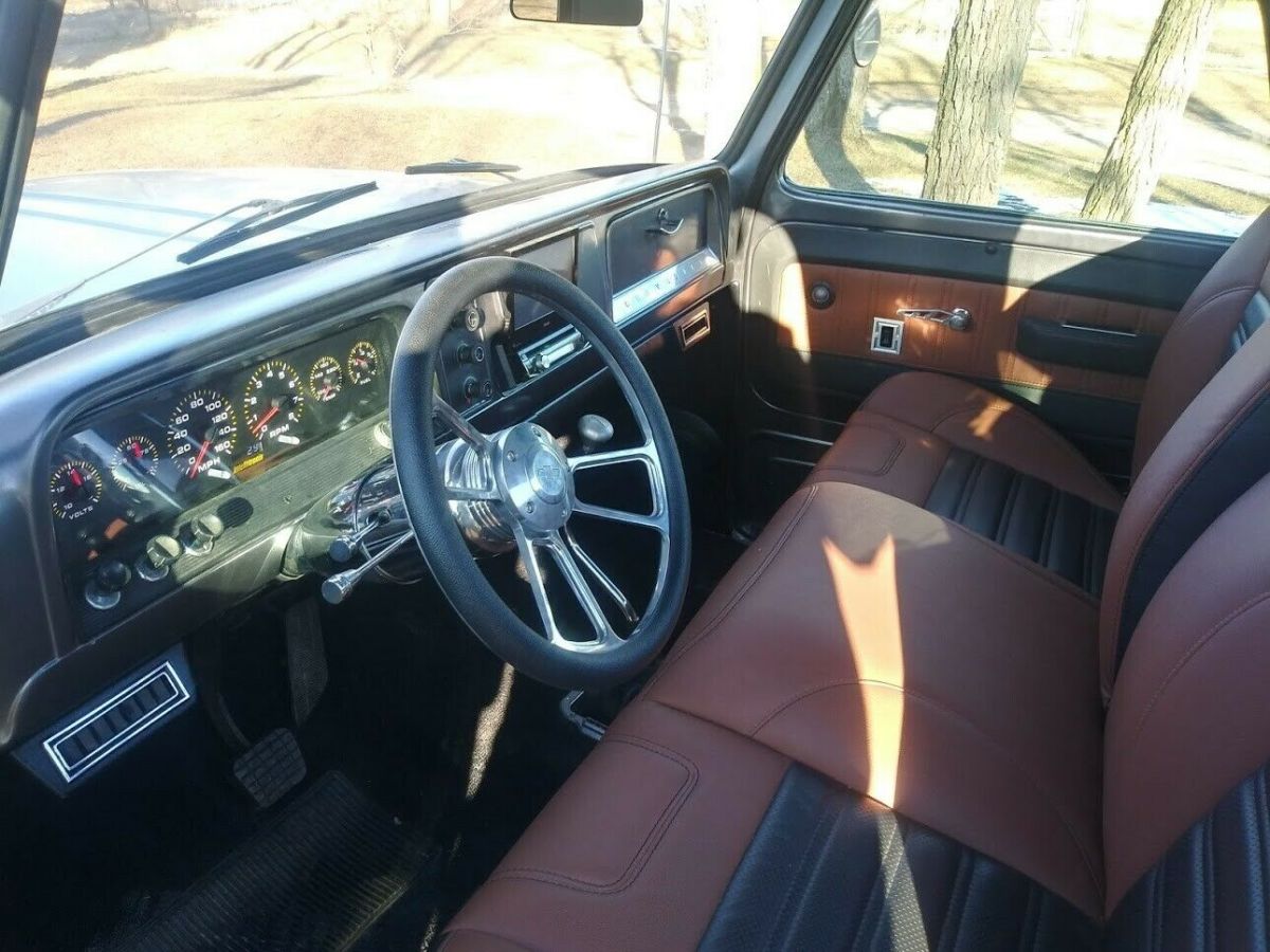 1965 Blue Chevrolet C-10