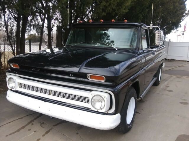 1965 Black Chevrolet C-10 Standard Cab Pickup