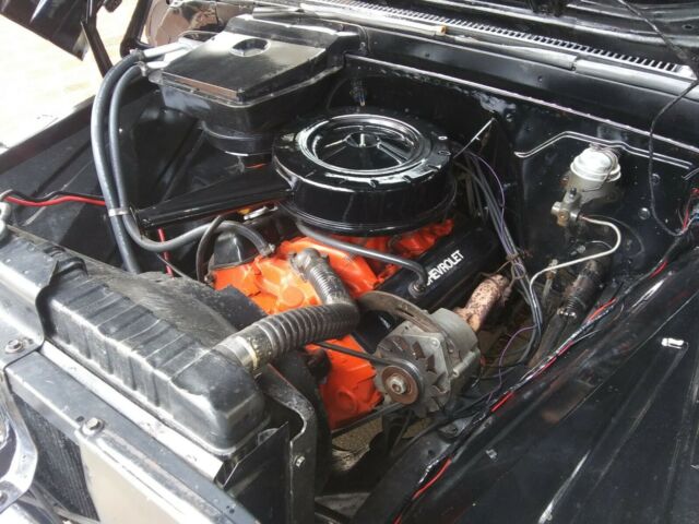 1965 Black Chevrolet C-10 Standard Cab Pickup