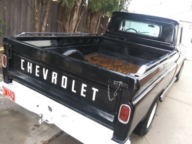 1965 Black Chevrolet C-10 Standard Cab Pickup