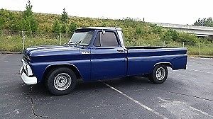 1965 Blue Chevrolet C-10 --