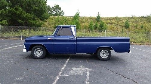 1965 Blue Chevrolet C-10 --